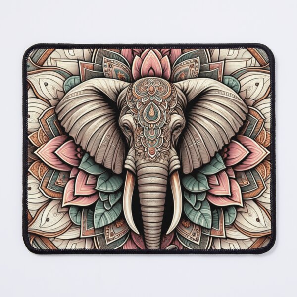 Item preview, Majestic Elephant Mandala designed and sold by TeslaSt0re.