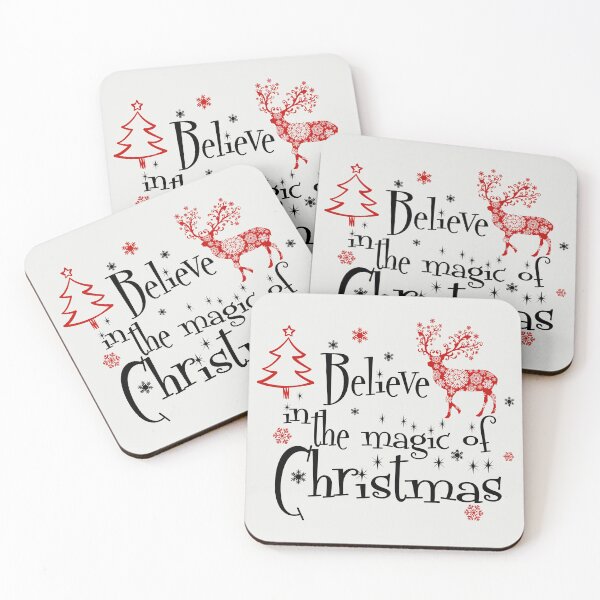 Item preview, Believe In The Magic of Christmas | Festive Spirit: Believe in Christmas Magic | Believe in Holiday Magic designed and sold by Jollys-ArtShop.