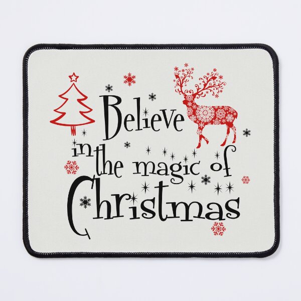 Item preview, Believe In The Magic of Christmas | Festive Spirit: Believe in Christmas Magic | Believe in Holiday Magic designed and sold by Jollys-ArtShop.