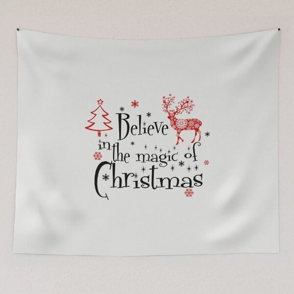 Item preview, Believe In The Magic of Christmas | Festive Spirit: Believe in Christmas Magic | Believe in Holiday Magic designed and sold by Jollys-ArtShop.
