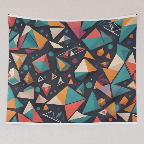 Item preview, Abstract Geometry at Its Finest: Shape Play & Patterns (284) designed and sold by WASjourney.