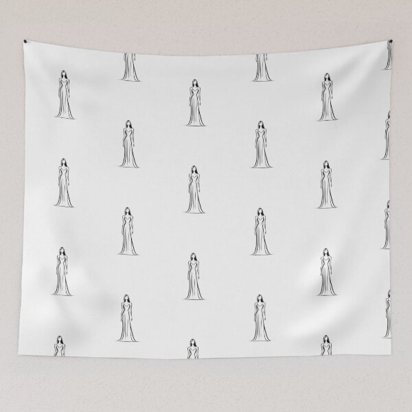Artikelvorschau, Stilvolle Schaufensterpuppe: Minimalistische Modeillustration entworfen und verkauft von Pawsitive2Print.