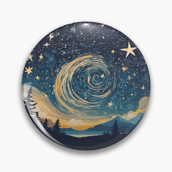 Item preview, Starry Night Sky Pattern designed and sold by letsgetinspired.
