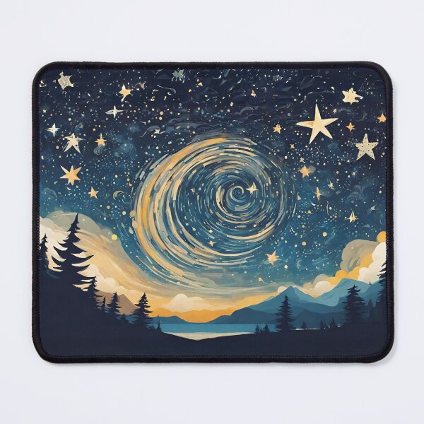 Item preview, Starry Night Sky Pattern designed and sold by letsgetinspired.
