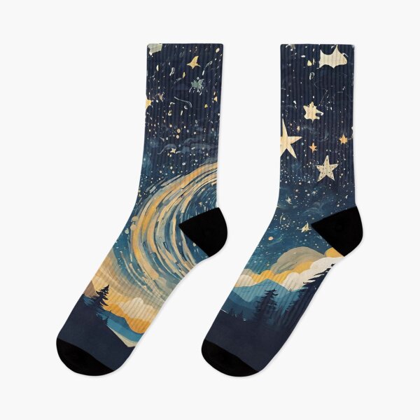 Item preview, Starry Night Sky Pattern designed and sold by letsgetinspired.
