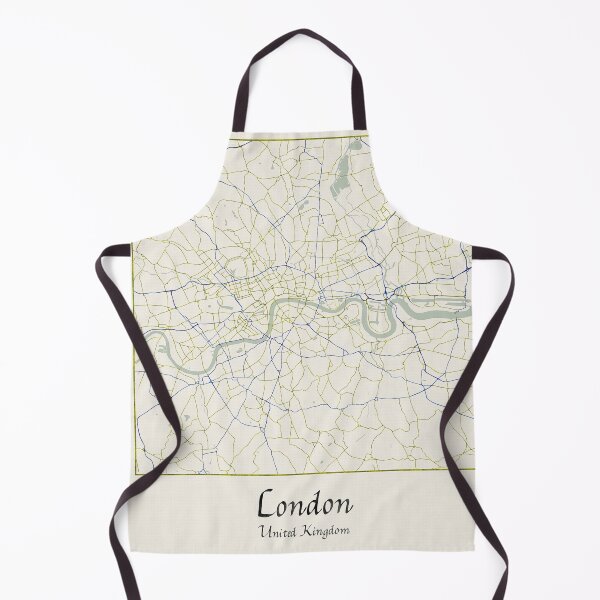Item preview, London UK Named City Map - Hand-Drawn designed and sold by StylishStacks.