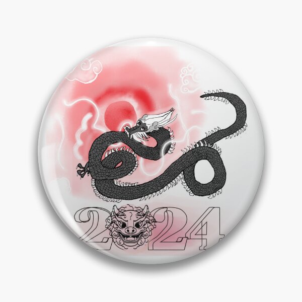 Item preview, Dragon, 2024,  ink painting, hand-painted designed and sold by zzzozzo.