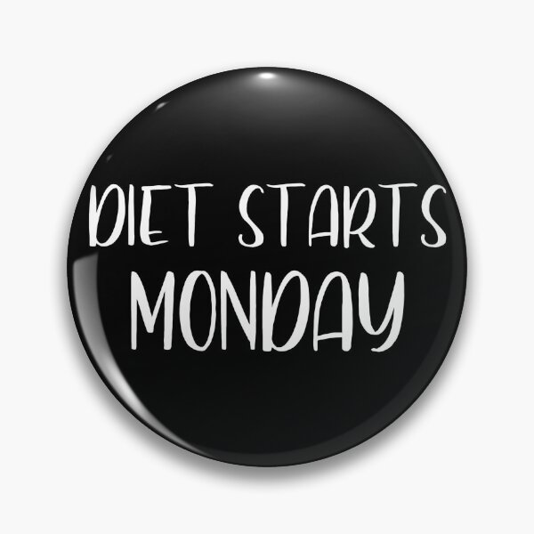 Item preview, Diet Starts Monday designed and sold by baskoedijk.