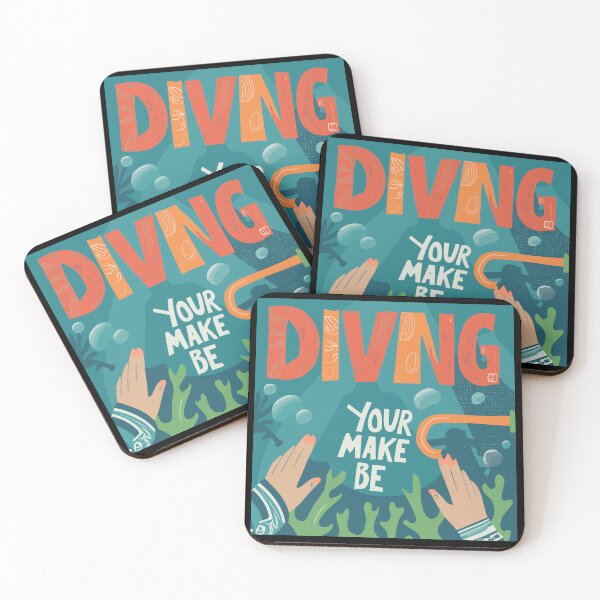 Item preview, Diving - water, beach, fish, sea, Coral reef designed and sold by desinganddecor.