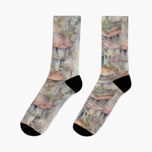 Item preview, Seamless seaside water color  designed and sold by PKTPOD99.