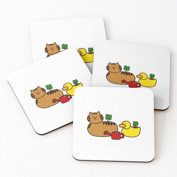 Item preview, una olla para gatos y una olla para patos designed and sold by superbaechoo.