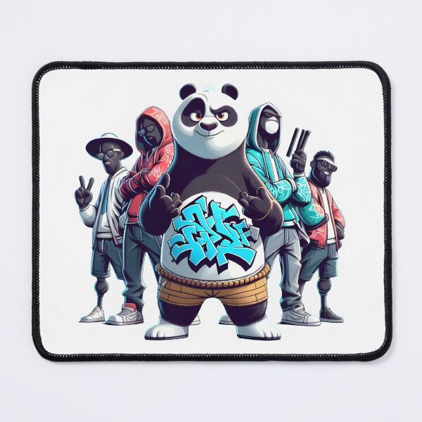 Item preview, Kungfu Pand with the Gang designed and sold by drdcahmed.