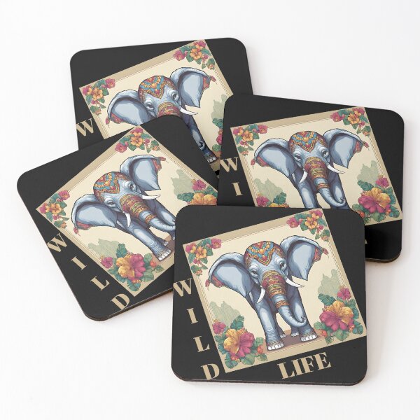 Item preview, WILD LIFE ELEPHANT DESIGN designed and sold by asudesign.