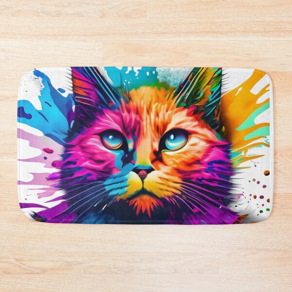 Item preview, Cat painted in watercolor designed and sold by Firas Aljazzar.