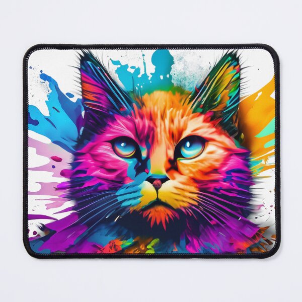 Item preview, Cat painted in watercolor designed and sold by Firas Aljazzar.