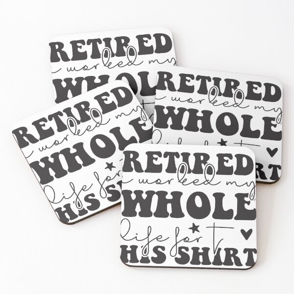Item preview, Retired 2024 i worked my whole life  for this shirt designed and sold by Tmino-design.