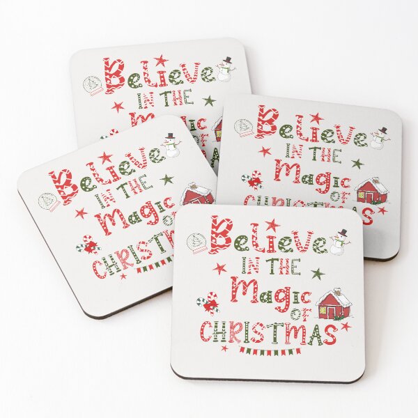 Item preview, Believe In The Magic of Christmas Festive Design | Believe in Holiday Magic designed and sold by Jollys-ArtShop.