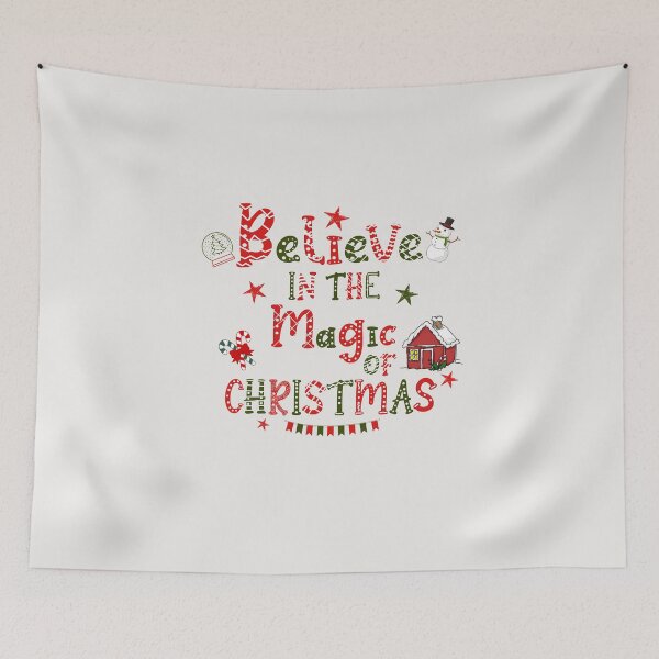Item preview, Believe In The Magic of Christmas Festive Design | Believe in Holiday Magic designed and sold by Jollys-ArtShop.