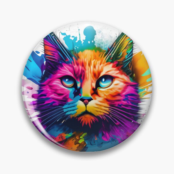 Item preview, Cat painted in watercolor designed and sold by Firas Aljazzar.