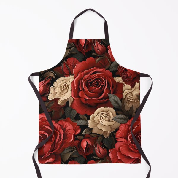 Item preview, Red & white Rose Modern style designed and sold by MuteluArtwork.
