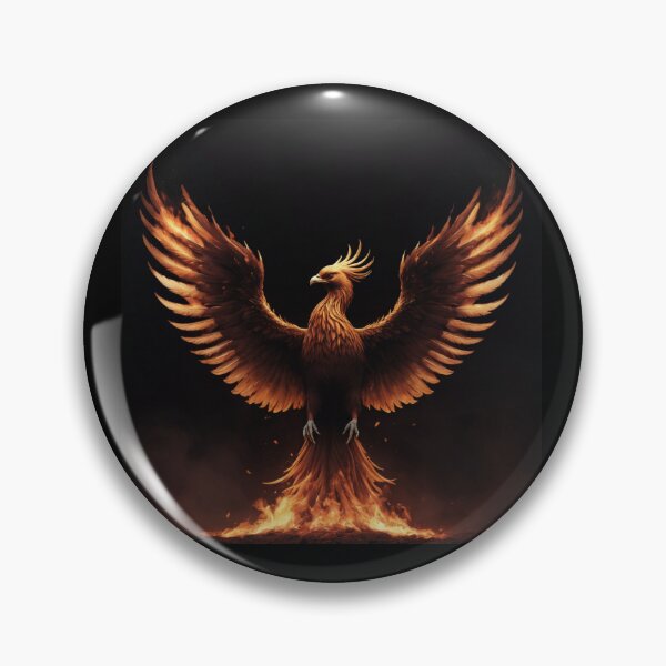 Item preview, The Fiery Phoenix designed and sold by DotsAndDesigns.