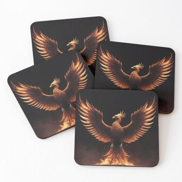 Item preview, The Fiery Phoenix designed and sold by DotsAndDesigns.