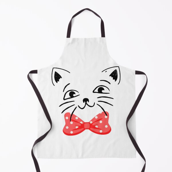 Item preview, Feline Elegance - Cat with Red Bow Tie designed and sold by Crea-Designer.