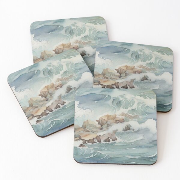 Item preview, seaside cartoon seamless designed and sold by PKTPOD99.