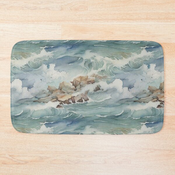 Item preview, seaside cartoon seamless designed and sold by PKTPOD99.