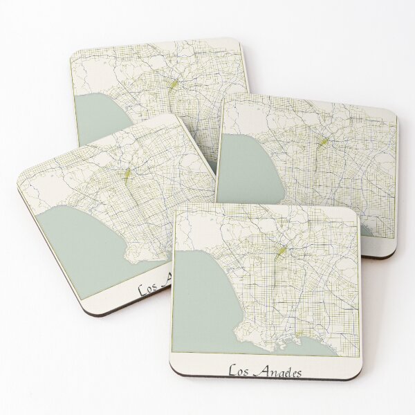 Item preview, Los Angeles California Named City Map - Hand-Drawn designed and sold by StylishStacks.