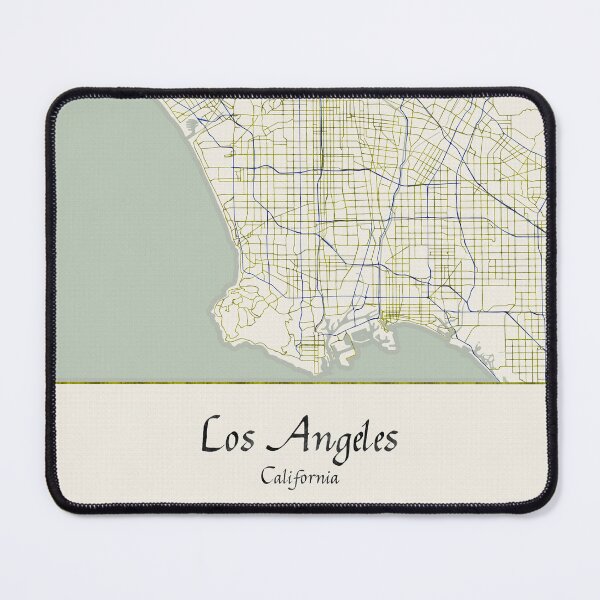 Item preview, Los Angeles California Named City Map - Hand-Drawn designed and sold by StylishStacks.