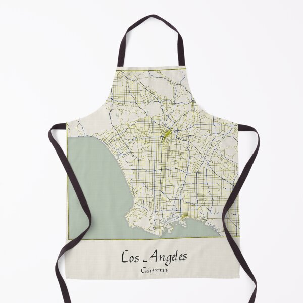 Item preview, Los Angeles California Named City Map - Hand-Drawn designed and sold by StylishStacks.