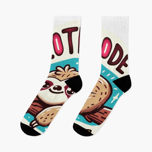 Item preview, Sloth Mode Activated: Humorous Sloth in Repose designed and sold by TeslaSt0re.
