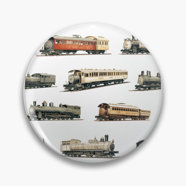 Item preview, Retro Historic Classic Train designed and sold by 99belldesign.