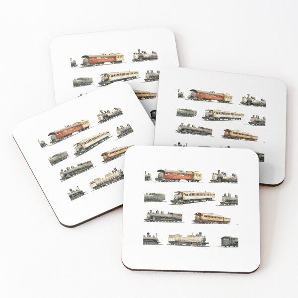 Item preview, Retro Historic Classic Train designed and sold by 99belldesign.