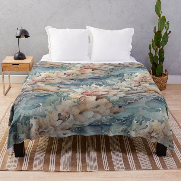 Item preview, sea water color Seamless designed and sold by PKTPOD99.