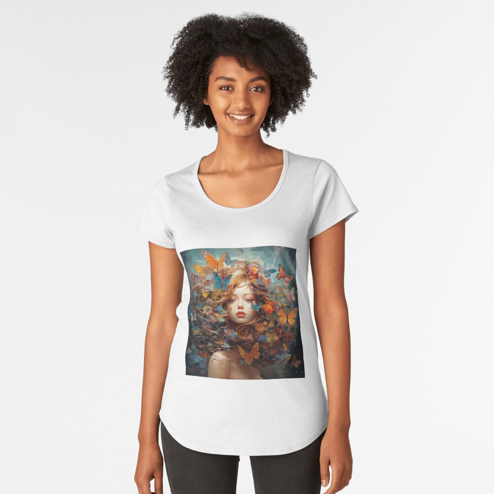 Item preview, Premium Scoop T-Shirt designed and sold by shinypeace.