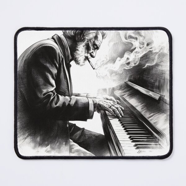 Item preview, piano man designed and sold by JohnDunbur.