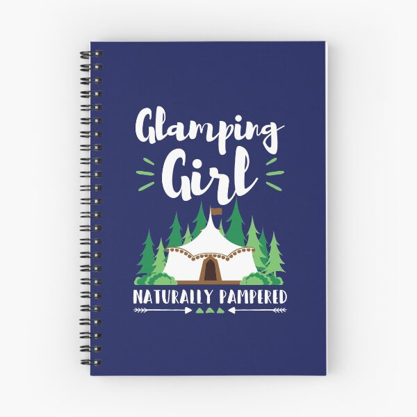 Item preview, Glamping Girl Naturally Pampered Camping designed and sold by jaygo.