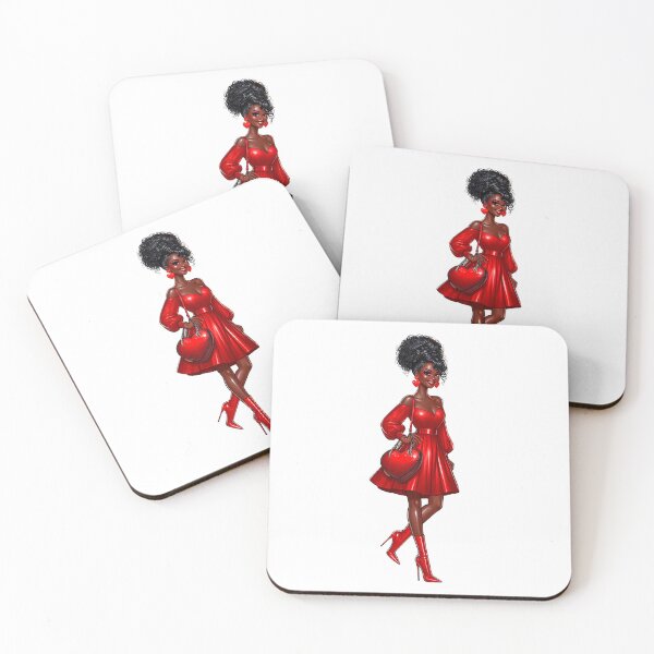 Item preview, Valentine´s Day fashion Afro American Girl Design, Fashion Woman, Valentine Design. designed and sold by gabrielakrall.