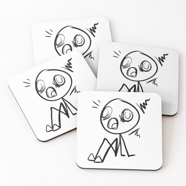 Item preview, "What The??" Stick-man designed and sold by Jr Sand.