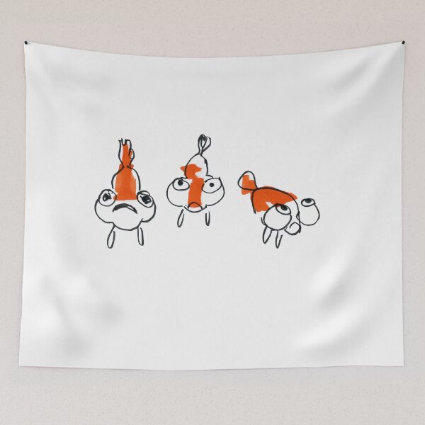 Item preview, Bubble Eye Goldfish designed and sold by Jenea Kaitaz Art.