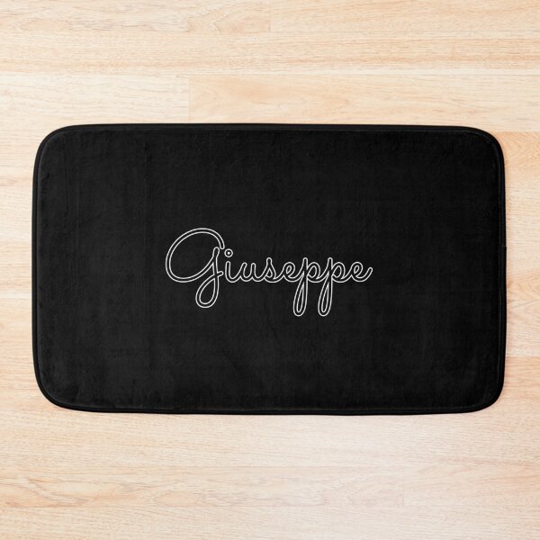 Item preview, Writing Giuseppe Name Label (Black) designed and sold by NormadWorld.