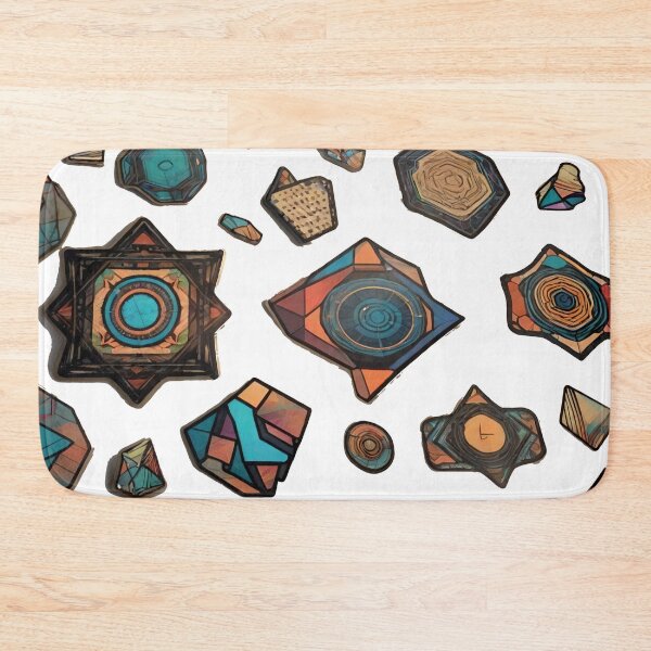 Item preview, Playing with Geometry: Abstract Shape Patterns (287) designed and sold by WASjourney.