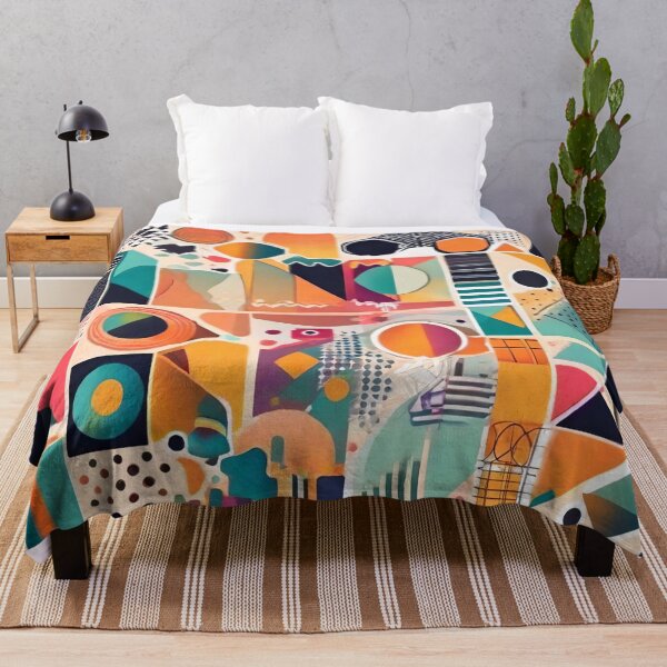Item preview, Abstract Geometric Symphony: Shapes in Artful Arrangements (289) designed and sold by WASjourney.