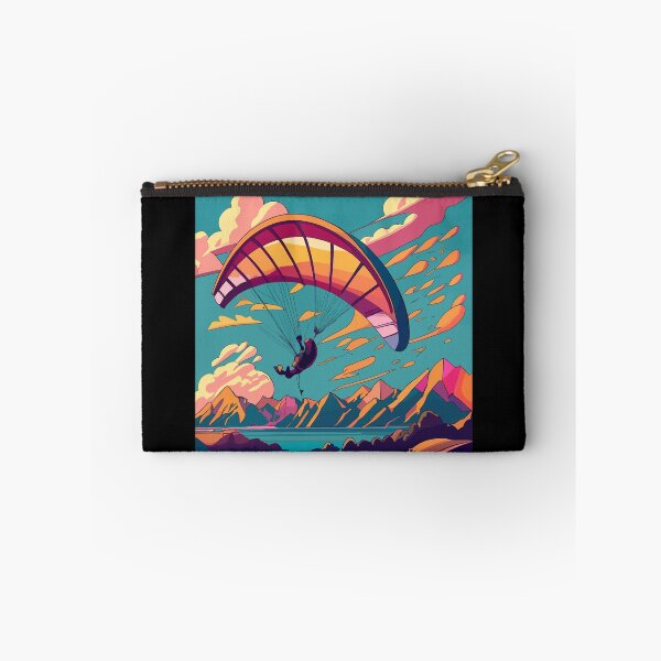 Item preview, Paragliding - view of mountains, rivers and lakes designed and sold by desinganddecor.