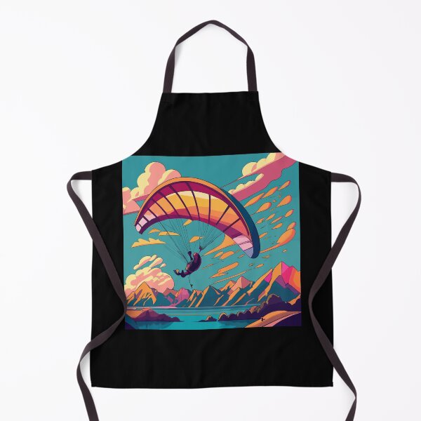 Item preview, Paragliding - view of mountains, rivers and lakes designed and sold by desinganddecor.