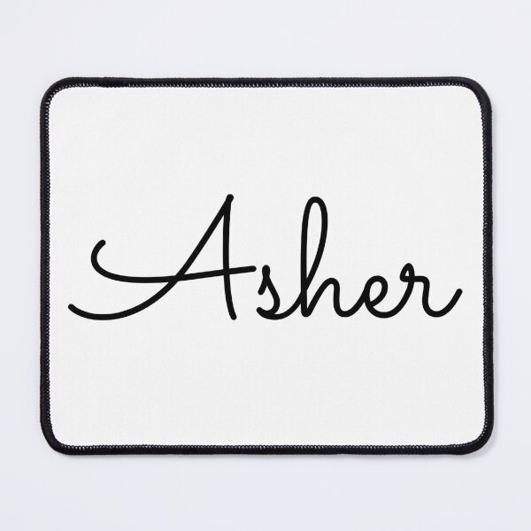 Item preview, Writing Asher Name Label designed and sold by NormadWorld.