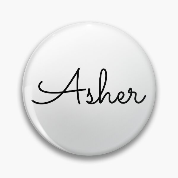 Item preview, Writing Asher Name Label designed and sold by NormadWorld.