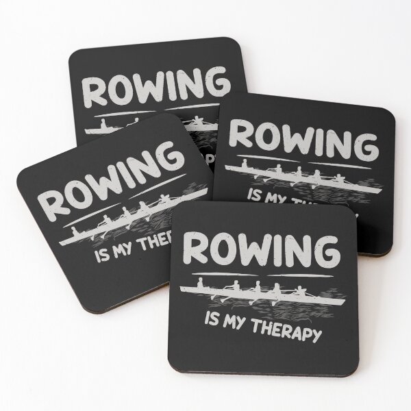 Item preview, Funny Rowing Is My Therapy designed and sold by Michael van der Hoorn.
